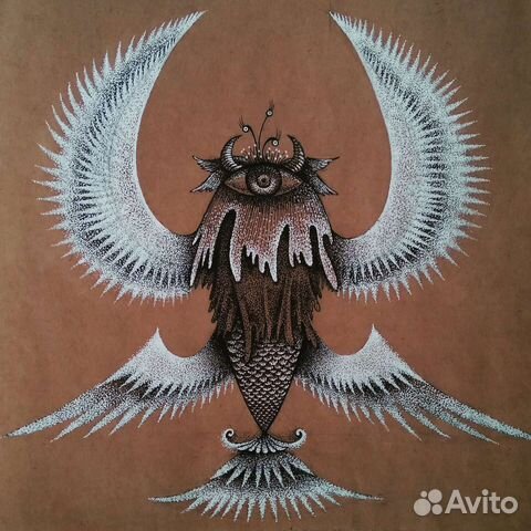 Картина тушью