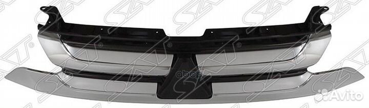 Решетка радиатора mitsubishi outlander 15-18 ST