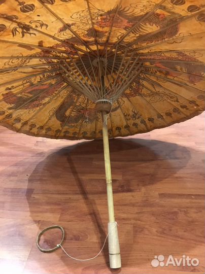 Зонт бамбуковый