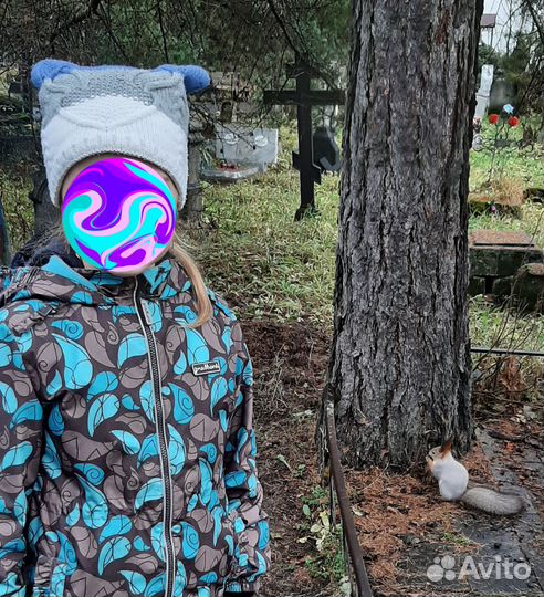 Шапочка для девочки на флисе