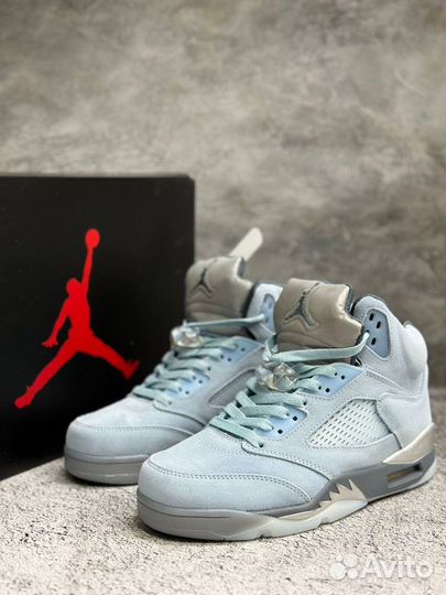 Кроссовки Nike Air Jordan 5 Retro 'Blue Bird'