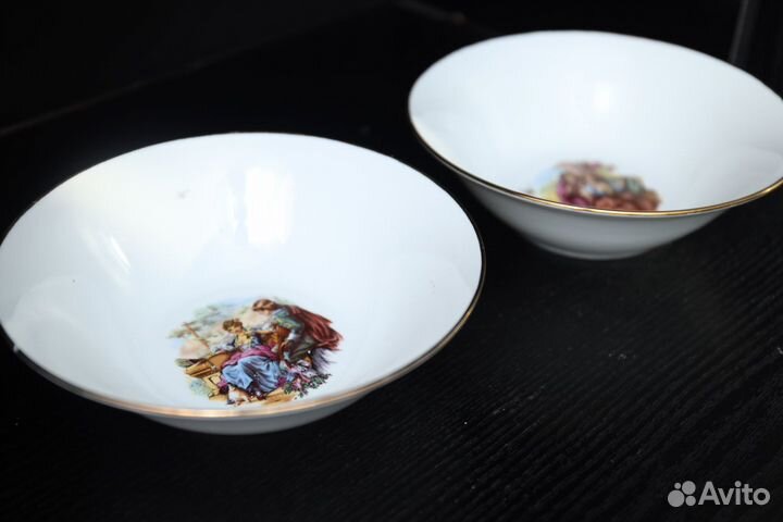 Тарелка фарфоровая СССР