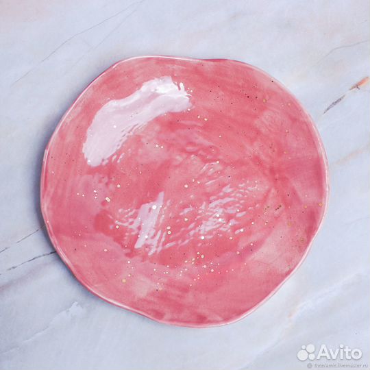 Набор тарелок ручной работы