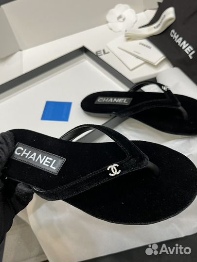 Шлепки Chanel