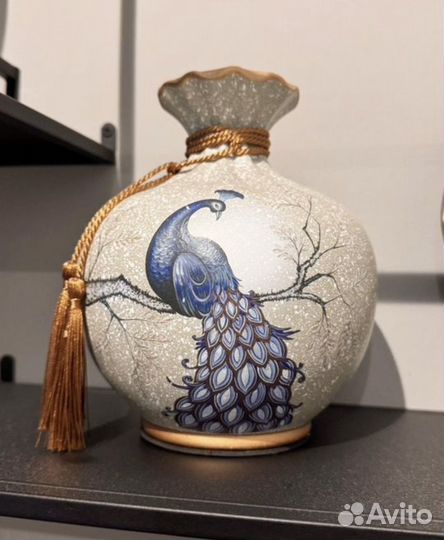 Декоративные ваза с тарелкой