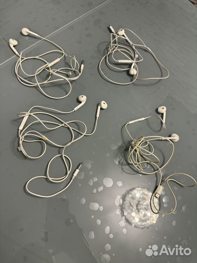 Наушники для iPhone проводные 4 шт