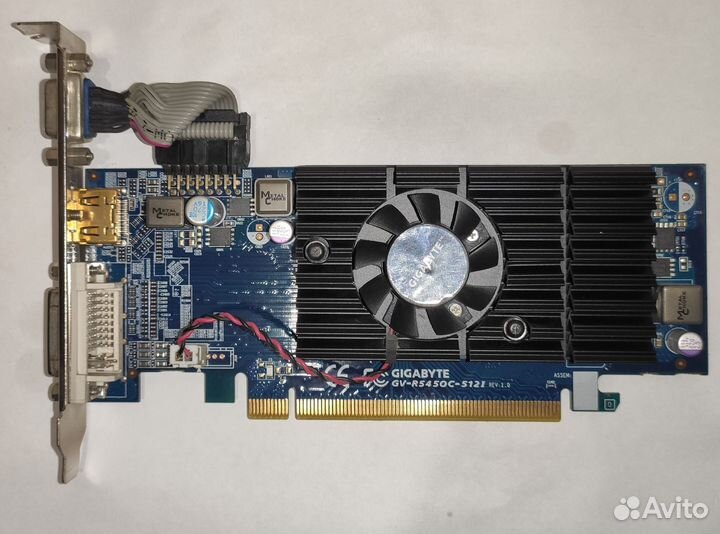 Видеокарты hd5450 и gt210