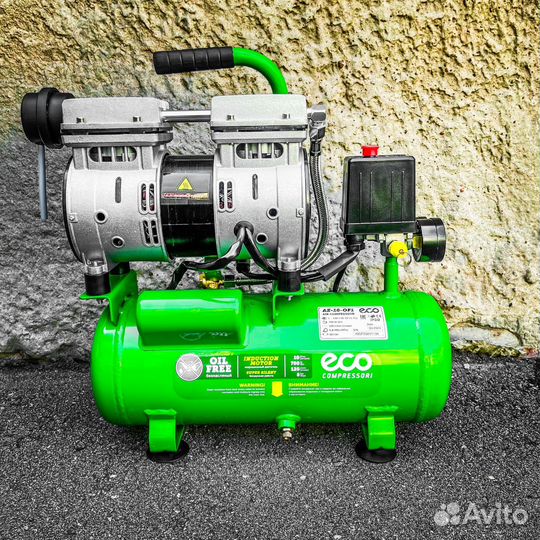 Компрессор ECO AE-10-OF1 безмасляный