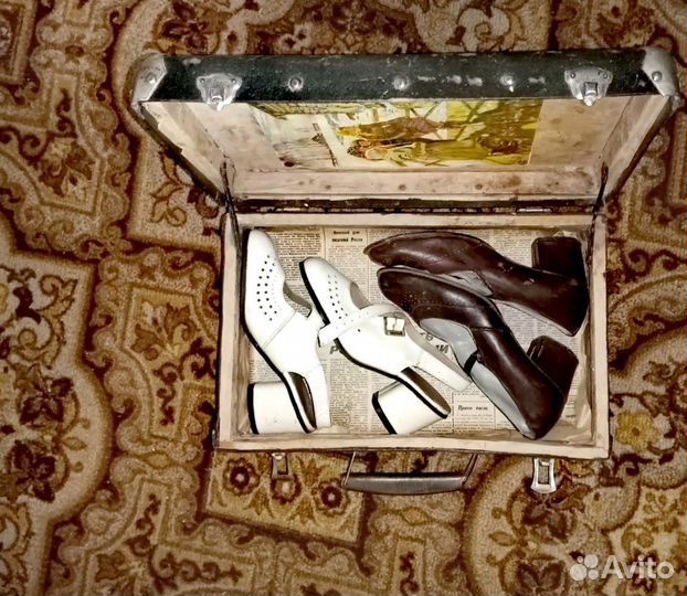 Старинный Антикварный Чемодан 1940-1960е года.ссср