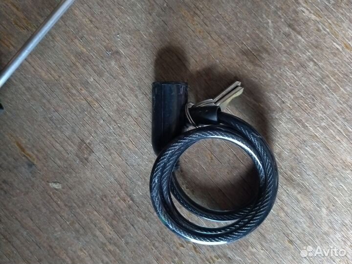 Велосипедный замок на ключе