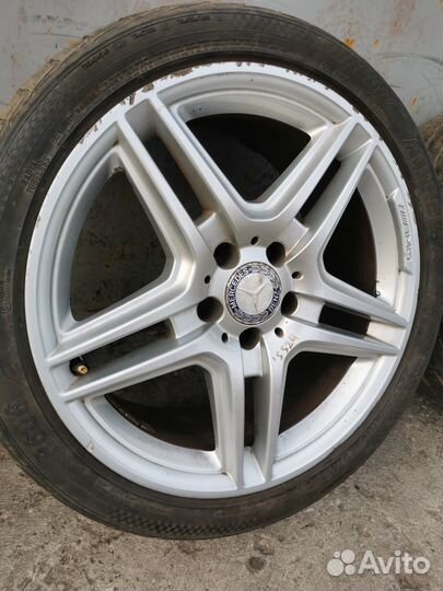 Диски AMG разноширы, W212, CLS218 Мерседес R18