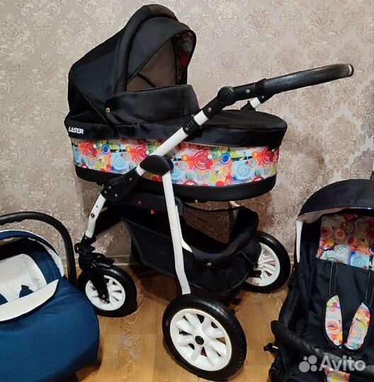 Коляска Verdi Lazer 3 в 1