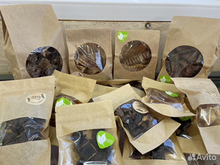 Сушеные лакомства для собак(мясо для собак)