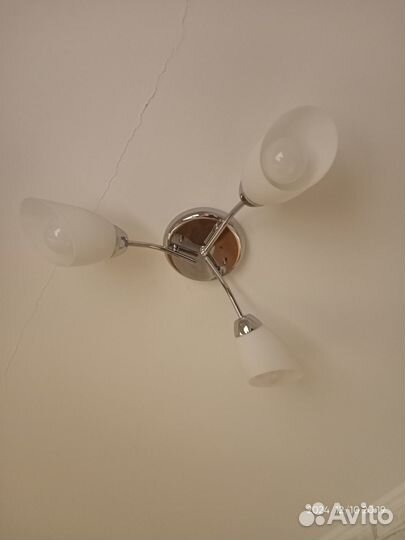Люстра потолочная бу