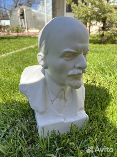 Бюст Ленина керамика