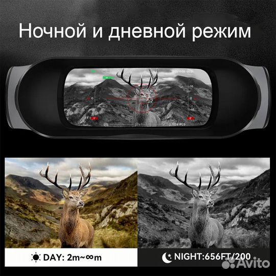 Бинокль ночного видения Mileseey Binocular Digital