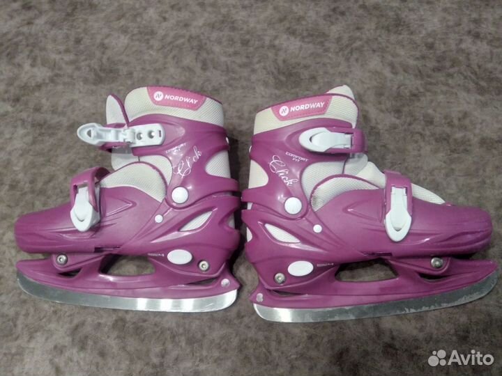 Коньки детские раздвижные 34 37