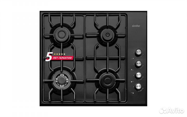 Варочная панель новая черная WOK Турция