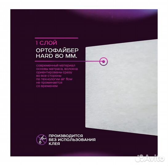 Матрас детский круглый