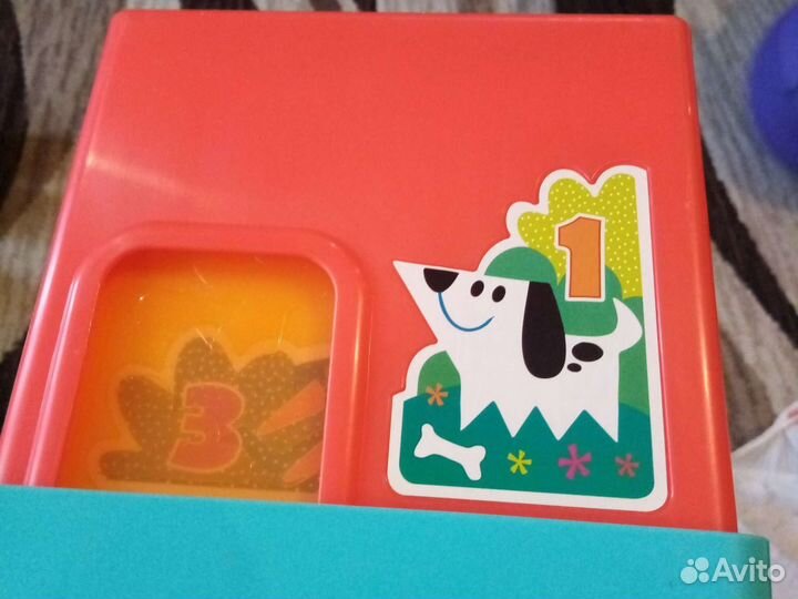 Пирамидка Playskool и игра ловим букашек