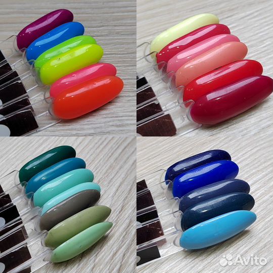 Гель-лаки и гель-краски для маникюра