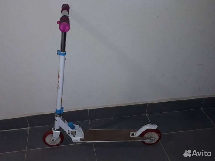 Самокат двухколесный детский 125мм Reaction