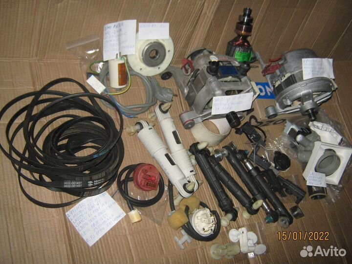 Запчасти для стиральных машин candy/ индезит и др