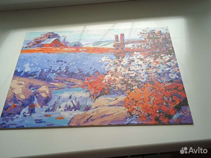 Картина красками