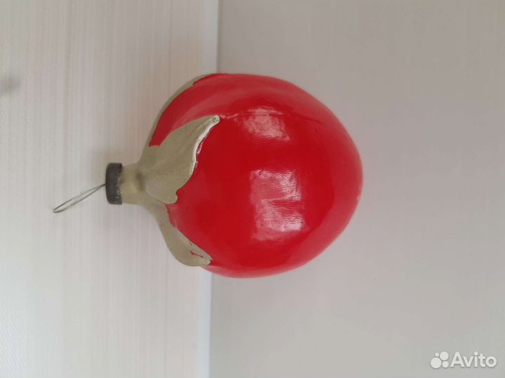 Елочная игрушка СССР Помидор