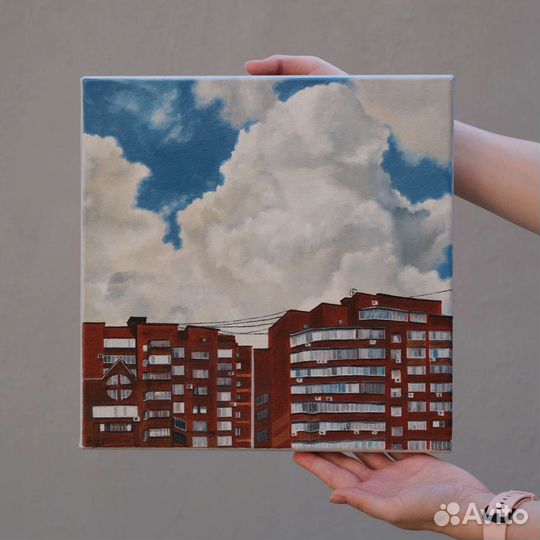 Картина маслом на холсте 