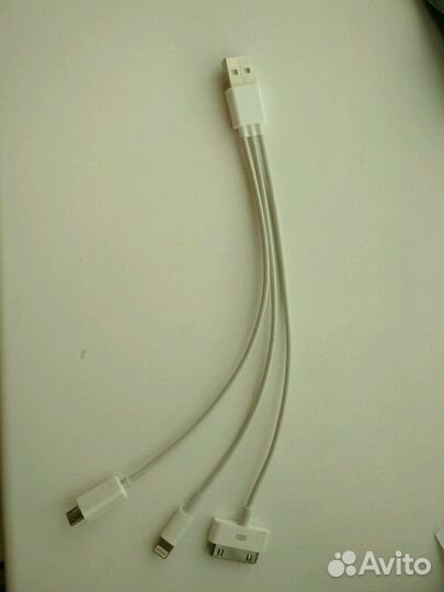 Универсальный кабель-зарядка для основных разъёмов