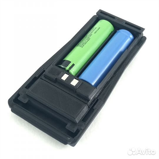 Бокс под акб 18650 для радиостанций Motorola