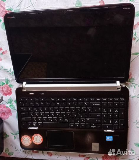 Ноутбук HP dv6-6159er с SSD на 256 гб