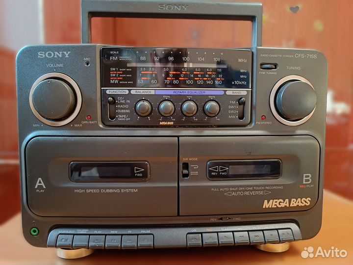 Продам магнитофон Sony CFS - 715S