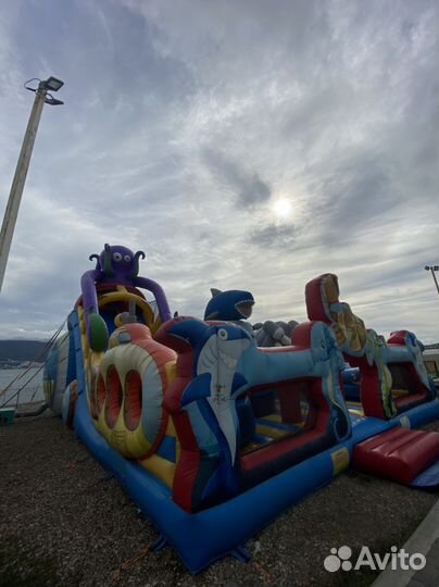Надувной батут «Подводный мир» 2021