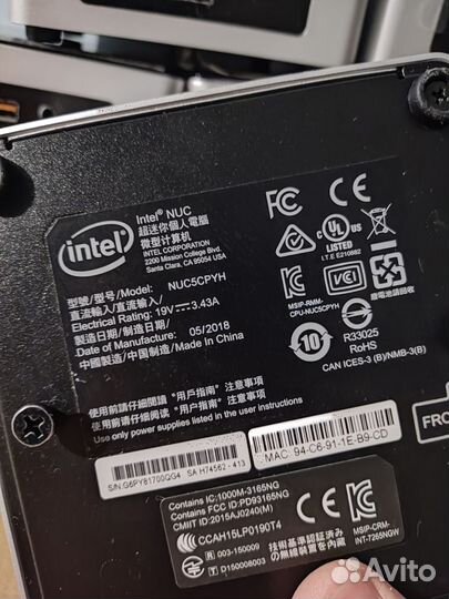 Мини пк Intel NUC