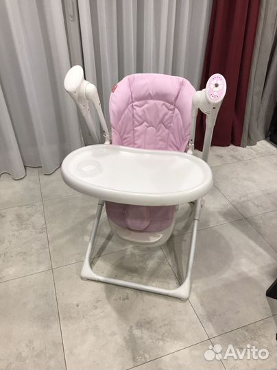 Стульчик качели для кормления carrello