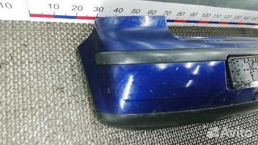 Бампер задний volkswagen polo 4 (9N) (TBE02HG01)