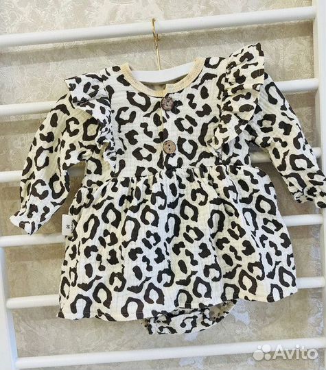 Боди платье на девочку