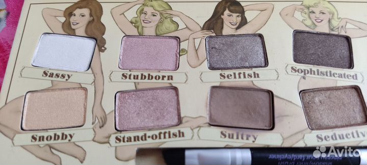 The Balm Nude Tude палетка теней