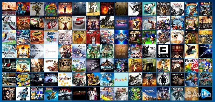 Игры на игровую приставку PS4 PS5