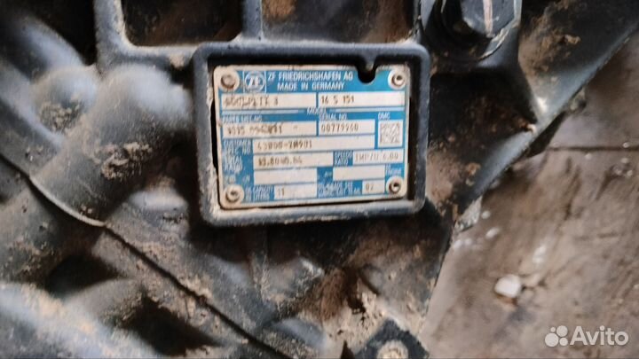 Коробка передач кпп ZF16S151 грузовик Hyundai