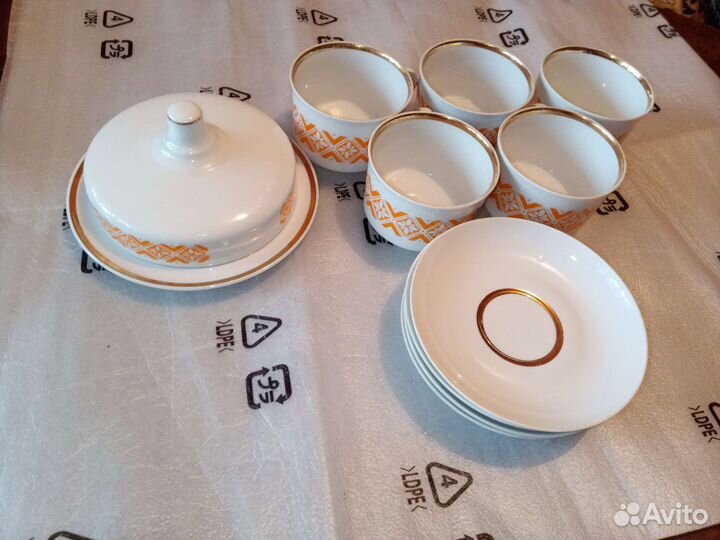 Сервиз чайный Дулево 1987г