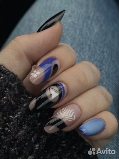 Комбинированный маникюр