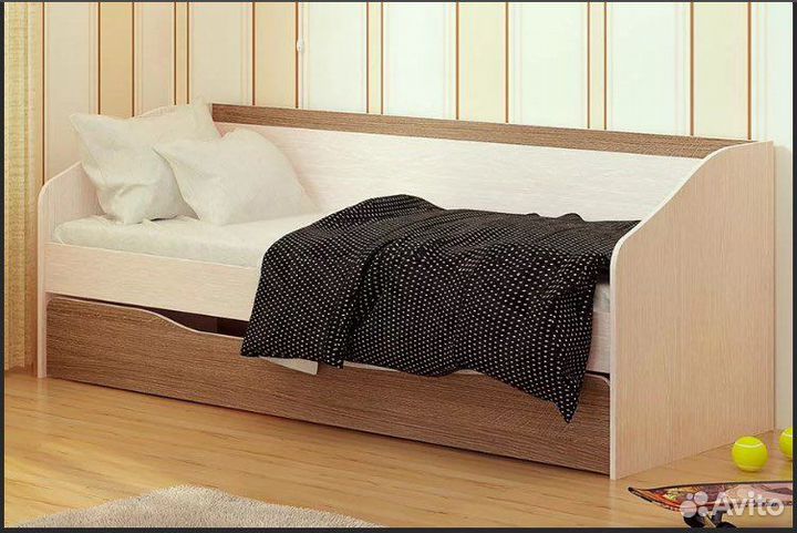 Кровать детская с ящиком Паскаль