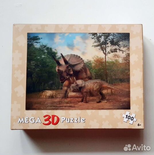 3D-пазлы 100 деталей