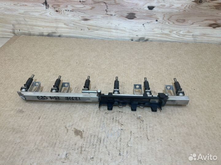 Форсунки n52 топливная рампа 72т.км bmw