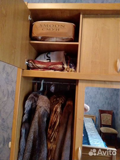 Шкаф четырехстворчатый с антресолями