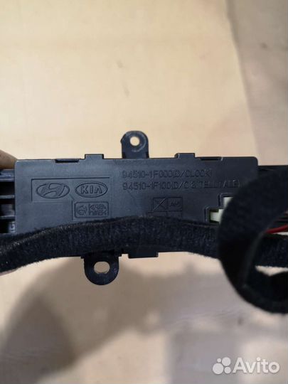 Часы с кнопками Kia Sportage 2 (2004-2010)