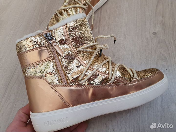 Сапоги Moon Boot зимние 41 eur 26,5 см